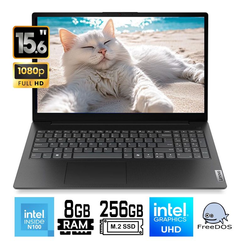 Laptop V15 G6 ITN INTEL N100 Ram 8Gb SSD 256Gb SSD 15,6FHD FreeDos