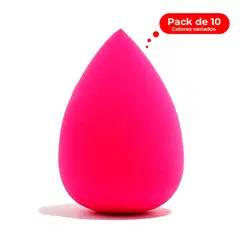 GENERICO - Esponja para aplicar cosméticos Pack de 10 unds