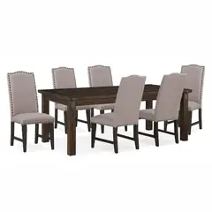 STIL NOVO - JUEGO DE COMEDOR 6 SILLAS OLIVER BEIGE