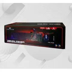XBLADE - COMBO TECLADO GAMING DEMOLISHER KIT 4 EN 1