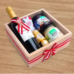 GENERICO - Regalo con vino Intipalka y chocolate ferrero