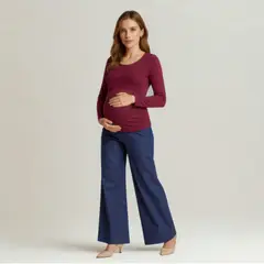 MOMMYLAND - PANTALÓN PALAZZO MATERNAL