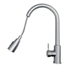 VALMAX - Caño de Grifo Ganso Retráctil Mezcladora Monocomando