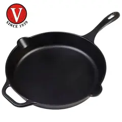 VICTORIA - Sartén Hierro Fundido 30 Cm (12") Precurada -