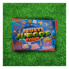 GENERICO - Pack4 Juegos Clasicos para Niños 23 en 1 Y+Regalo Stickers