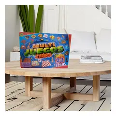 GENERICO - Pack6 Pack Dinamico y Entretenido de Juegos de Mesa 23 en 1