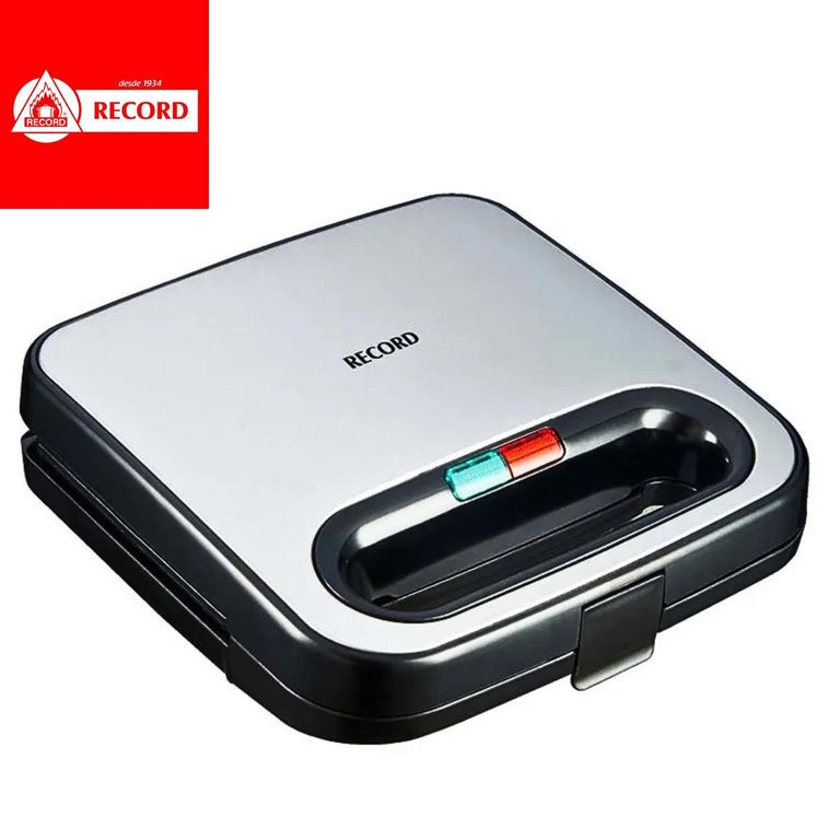 Sandwichera 2P 750W Acero Inox -