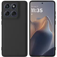 GENERICO - Case Protector para Motorola Edge 60 Fusion Silicona Negro