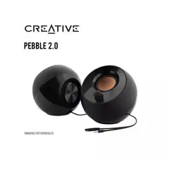 CREATIVE - PARLANTE PEBBLE 2.0 BLACK
