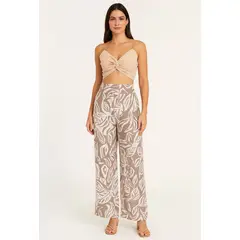 AMA OUTFITTERS - PANTALON TIPO SASTRE LEAVES