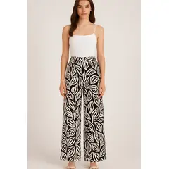 AMA OUTFITTERS - PANTALON TIPO SASTRE LEAVES