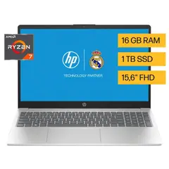 HP - LAPTOP 15-FC0031LA RYZEN R7-7730U 16GB RAM 1TB SSD GREY GREEN