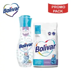 BOLIVAR - Detergente 730gr + Suavizante 800ml Bebés y Niños PROMO PACK