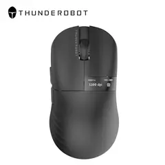 THUNDEROBOT - Mouse Gamer Inalámbrico ML8 Con Pantalla 4k Hz 26000dpi