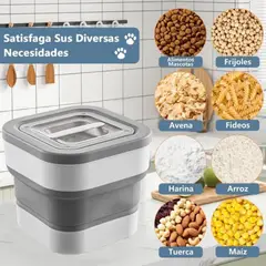 GENERICO - Contenedores de Almacenamiento de Alimentos Arroz y Menestras