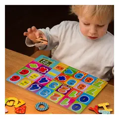 GENERICO - Pack4 Juego de Signos en Multicolor y+Papel de Regalo