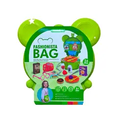 GENERICO - Cartera con Orejitas de Picnic de 24 Piezas en Verde