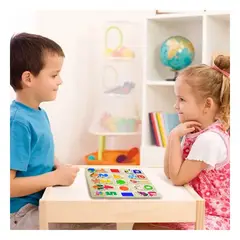 GENERICO - Pack6 Juego Educativo para Niños de Madera Y+Papel de Regalo