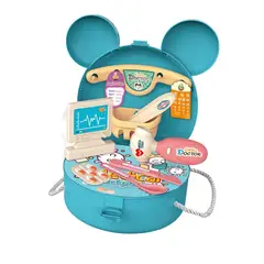 GENERICO - Cartera Moderna de Doctor para Niños 20pzas Celeste