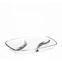 BORGONOVO - PLATO PALLADIO RECT PPIQUEO 3DIV 300x214x33