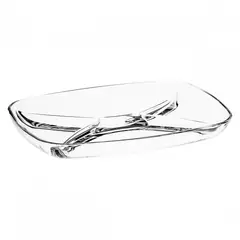 BORGONOVO - PLATO PALLADIO RECT PPIQUEO 4DIVISIONES 300x214x33