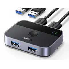 UGREEN - Adaptador 2 en 1 Switch 2x USB-A 3.0 Entrada Salida CM757 35313