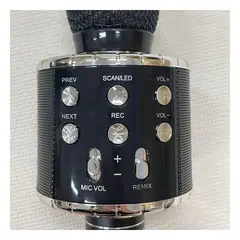 GENERICO - Pack4 Microfono Inalambrico en Color Negro Y+Regalo Stickers