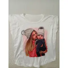 GENERICO - Polo Manga Corta Algodón Mujer Valentina Belén