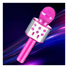 GENERICO - Pack4 Mic Facil de Activar en Fucsia Y+Papel de Regalo