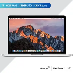 APPLE - Laptop MacBook Pro 2017 i5 8GB 128GB 13.3" - Seminuevo - Plateado - Grado A