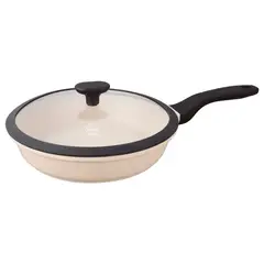 VALESKA - Sartén de Roca Volcánica VL-FPB28 Beige