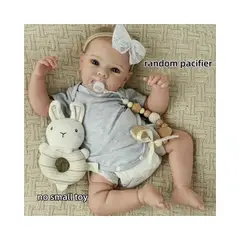 GENERICO - Bebe Reborn Vinilo de Silicona Cuerpo Entero 48 cm