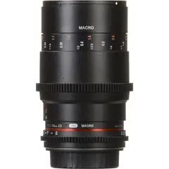 SAMYANG - 100mm T31 Macro Cine DS Lente para Canon EF Montura - Negro
