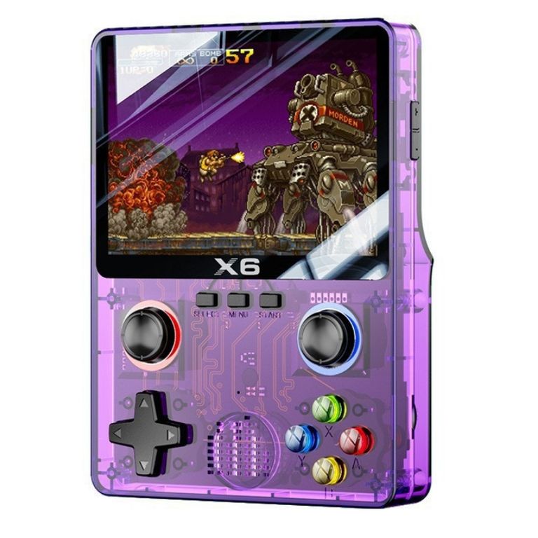 Consola Portatil Retro Game X6 32G Morado