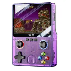 OVOTOUMI - Consola Portatil Retro Game X6 32G Morado