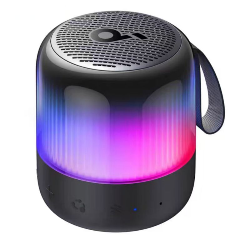Parlante Inalámbrico Bluetooth Soundcore Glow Mini Led - Negro