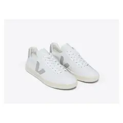 VEJA - Zapatilla cuero v-12 Blanco