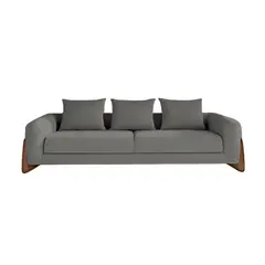 BH BARAKA HOME PREMIUM - Sofá Premium Asti - Gris Oscuro