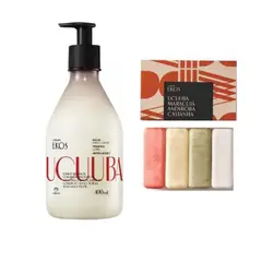 NATURA - Hidratante corporal ucuuba ekos 400ml + jabones