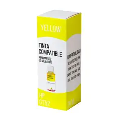 HP - Tinta GT52 Yellow M0H56AL 70ml 115, 410 Compatible