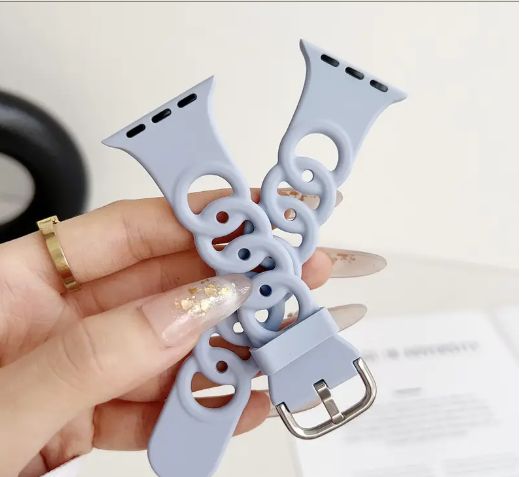 Correa Soft Trenzada para Apple Watch 42mm - Azul Cielo