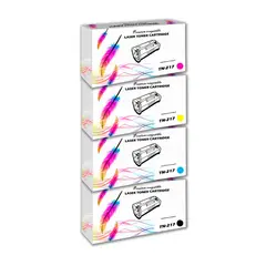 GENERICO - Kit de toner Brother TN-213 CYMK L3230 L3551CDW Compatible