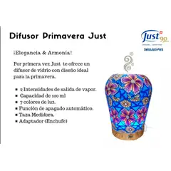 JUST - Difusor de Vidrio Primavera