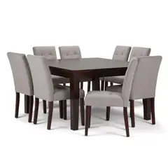STIL NOVO - JUEGO DE COMEDOR 8 SILLAS MIRANDA GRIS