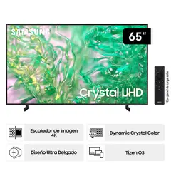 SAMSUNG - Televisor 65 Smart TV UHD 4K Tizen OS UN65DU8000GXPE