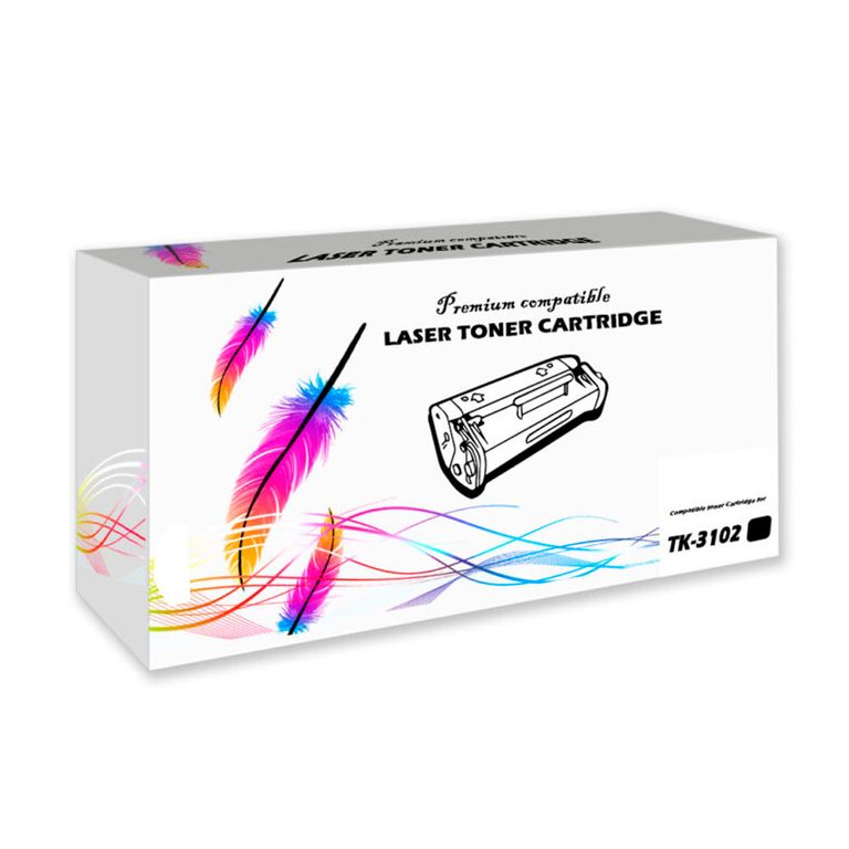 Toner TK-3102 Negro 125K Pág FS-2100dn Compatible
