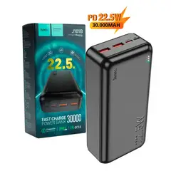 HOCO - Power Bank 30000mAh J101B con Carga Rápida 225W USB y Tipo-C