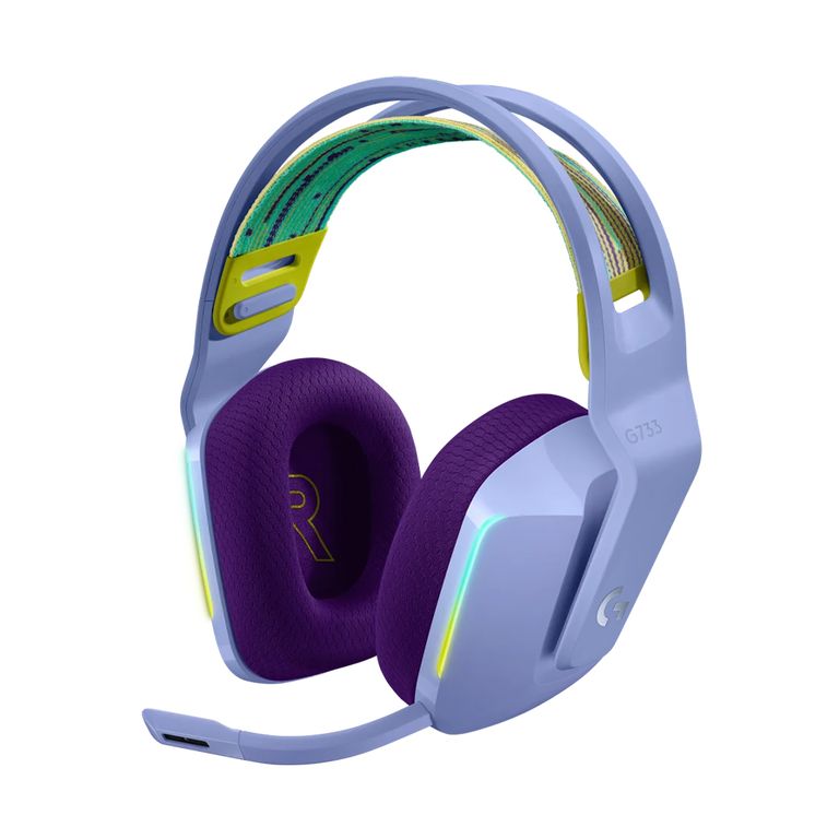 AUDÍFONOS GAMER G733 - Lila