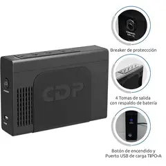 CDP - UPS Interactivo LI-504I 500VA / 250W 4 Salidas
