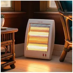 GENERICO - Calefactor Eléctrico de Cuarzo NSB-60 Blanco